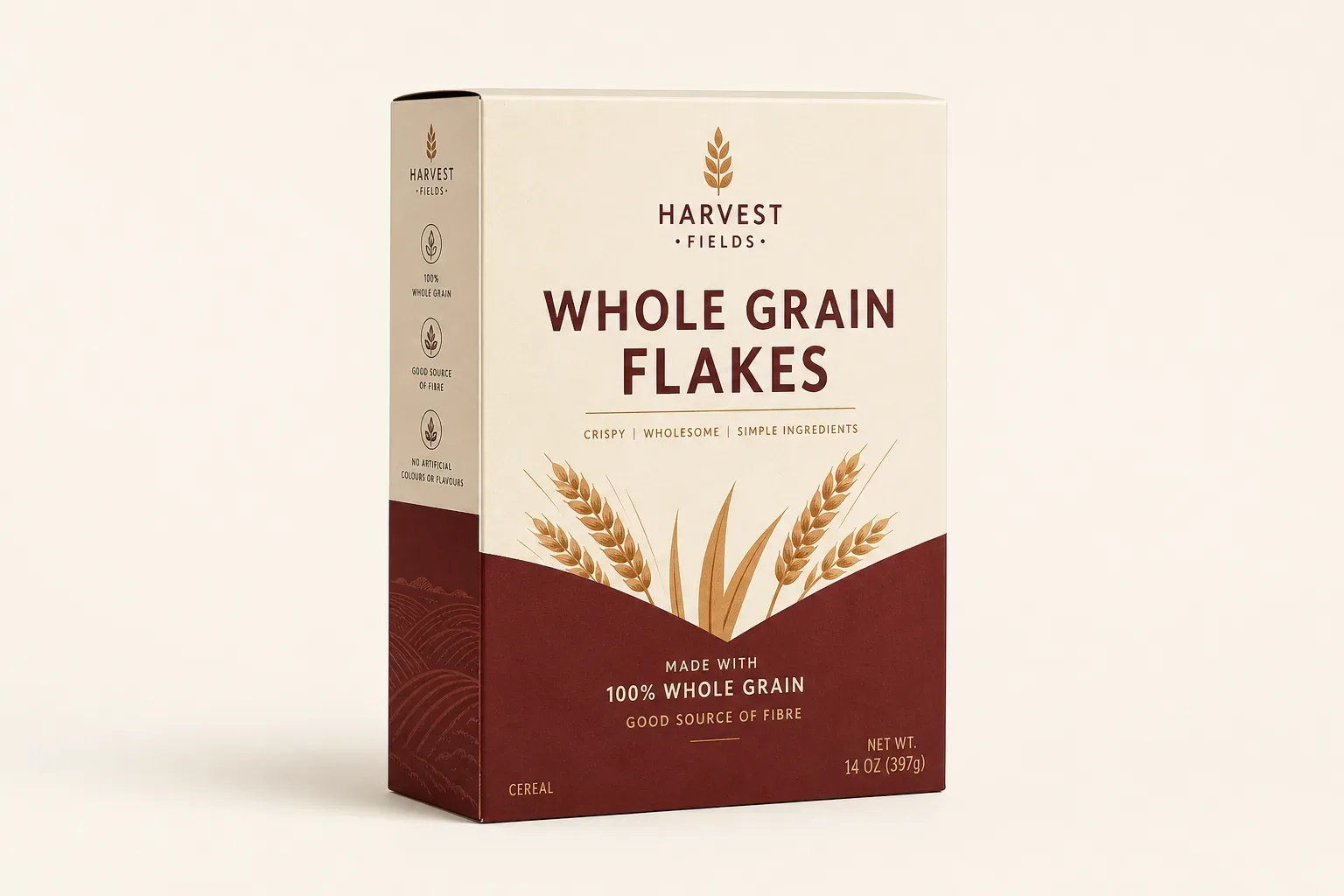 Cereal boxes for Private label
