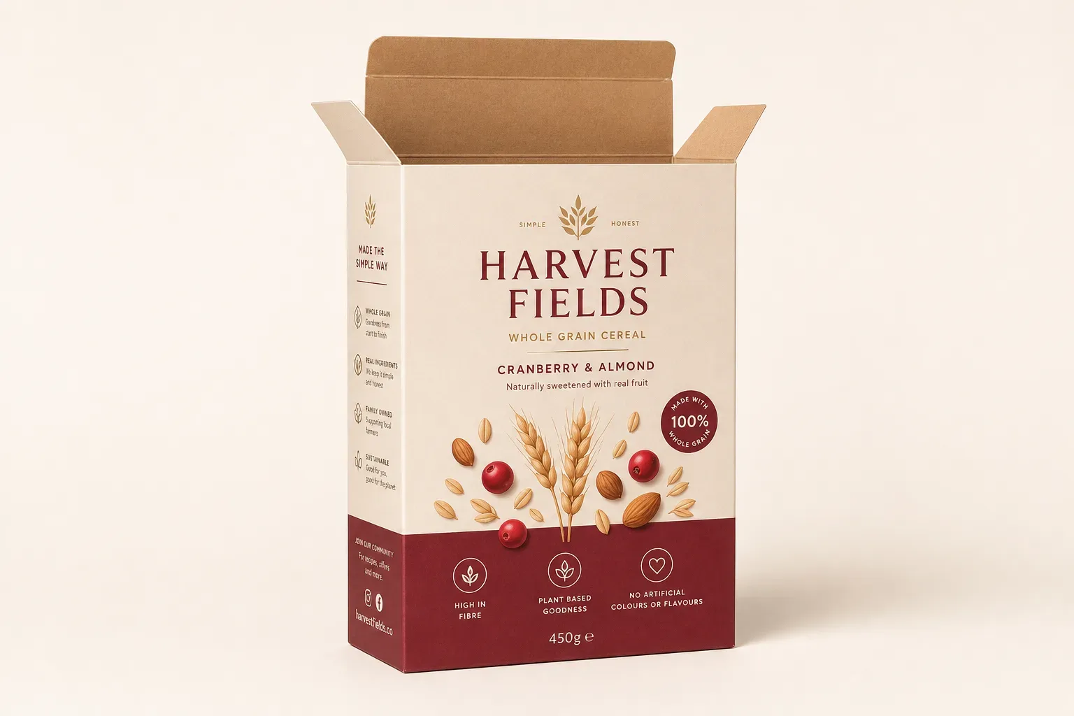 Cereal boxes for Subscription & DTC