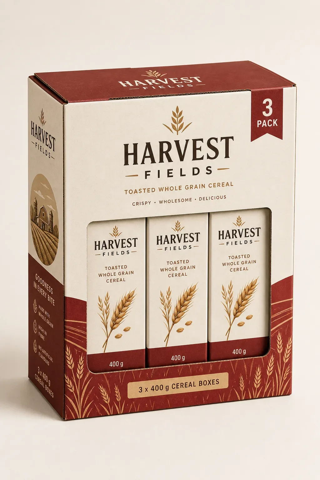 Multipack cereal carton