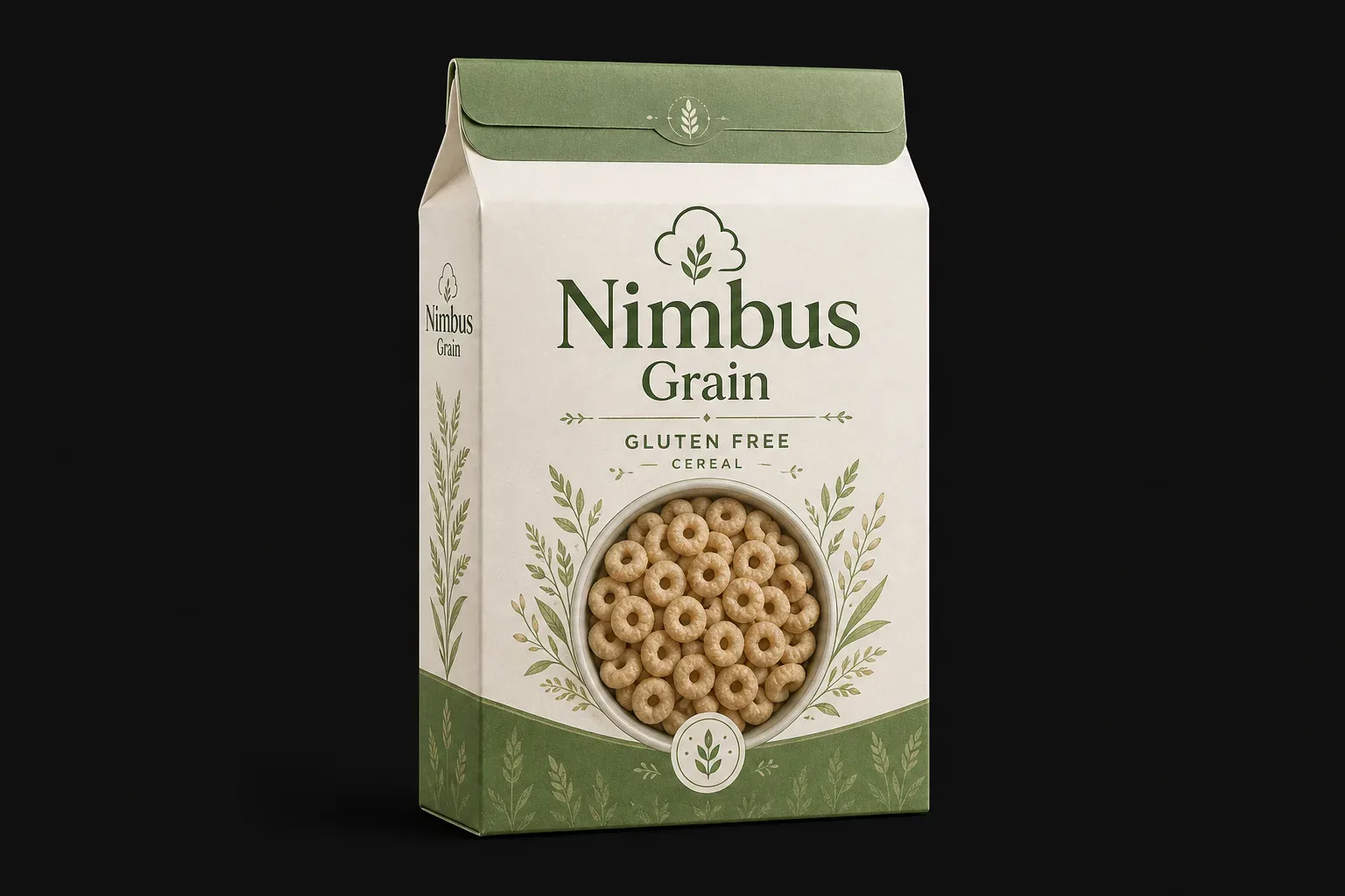 Reclose carton for gluten-free cereal boxes