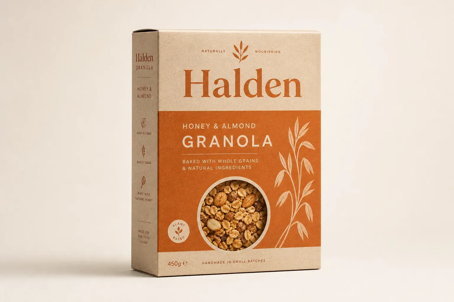 Premiumising an organic granola brand