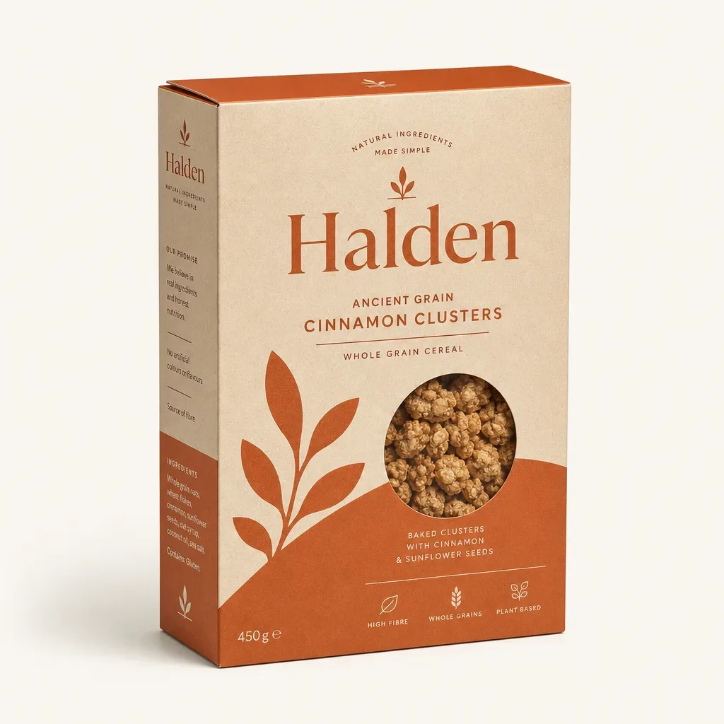 Standard carton cereal box