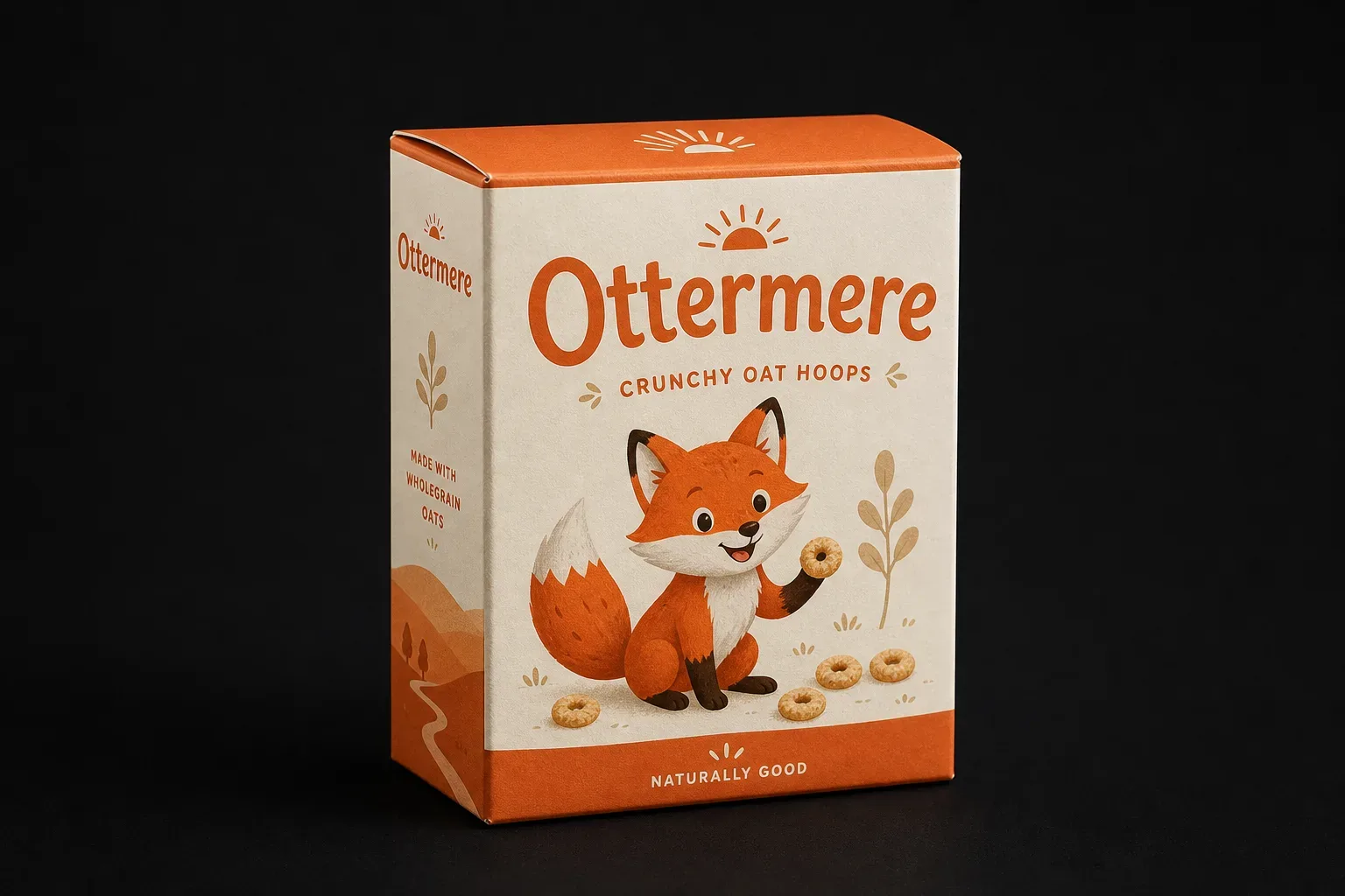 Mini carton for kids cereal boxes